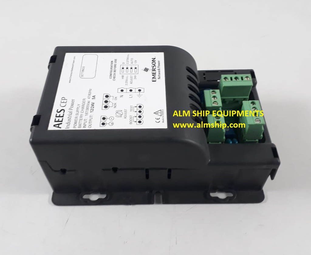 Emerson AEES CEP Power Supply &amp; Battery Charger