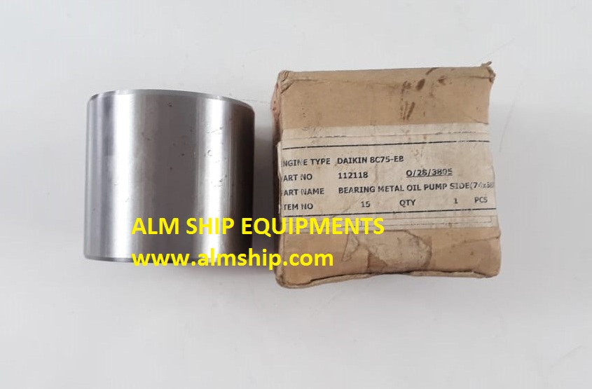 BEARING METAL OIL PUMP SIDE