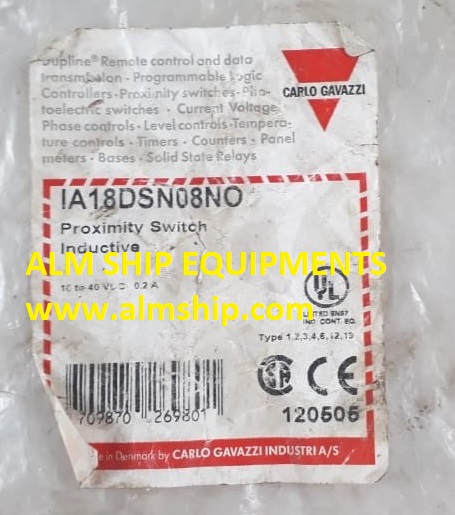 Carlo Gavazzi Proximity sensor-IA18DSN08NO