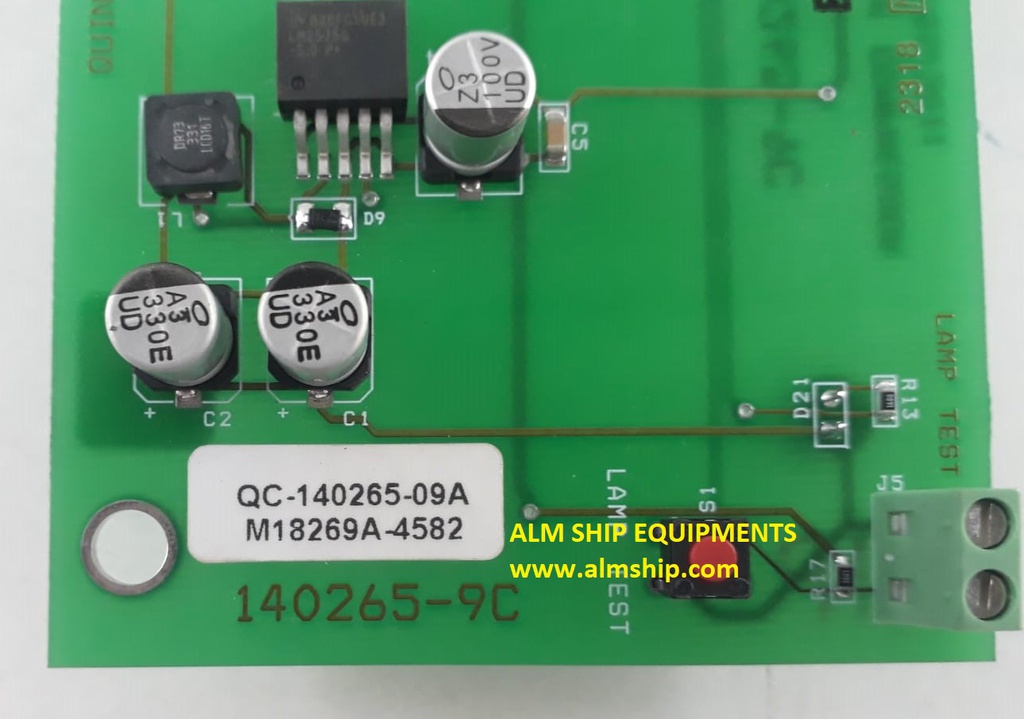 QUINCY COMPRESSOR ANNUNCIATOR BOARD