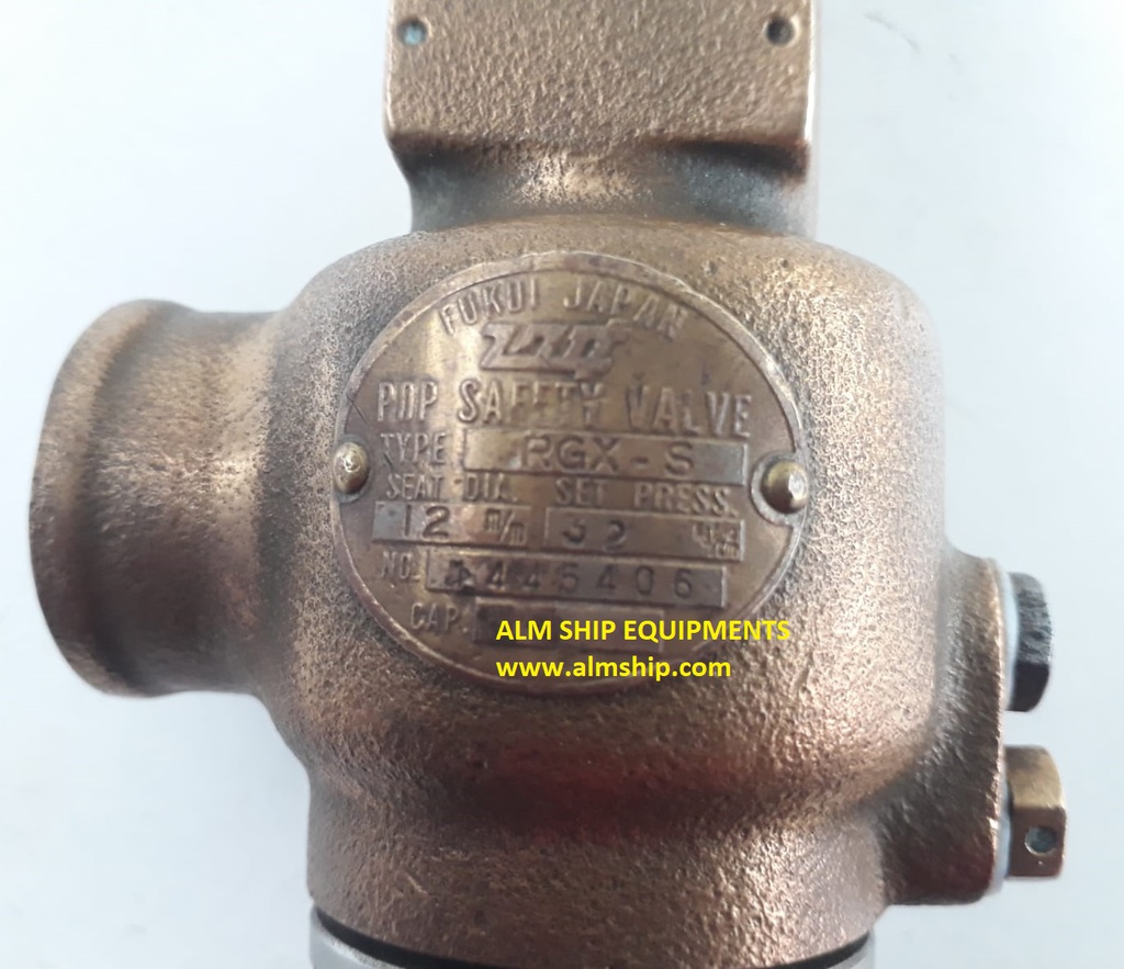 POP SAFETY VALVE - (RGX-S)