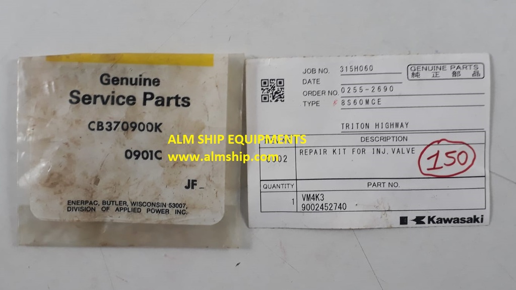 REPAIR KIT FOR INJ. VALVE-KAWASAKI 8S60MCE