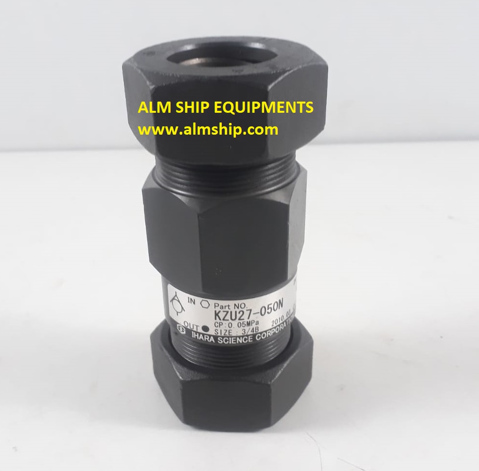 KZU27-050N CHECK VALVE (FO RETURN)-8S60MC