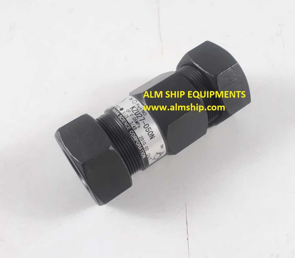 KZU27-050N CHECK VALVE (FO RETURN)-8S60MC