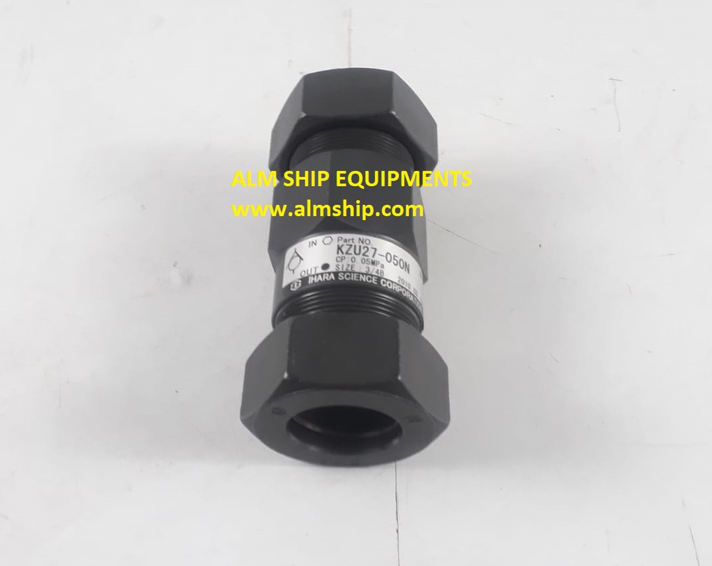 KZU27-050N CHECK VALVE (FO RETURN)-8S60MC