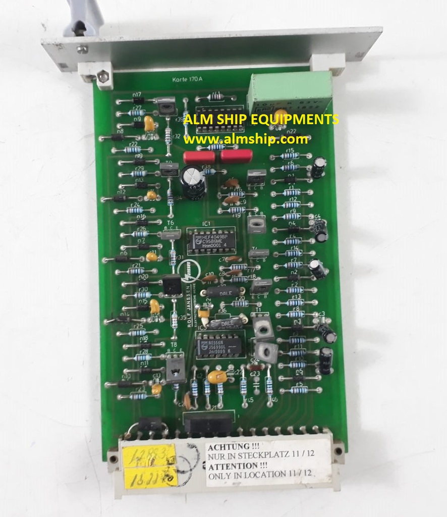 Rolf Janssen Karte 170A Pcb Card