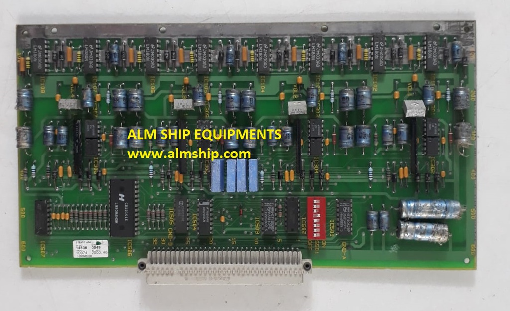 PCB CARD SLB NO.1235/6 USED