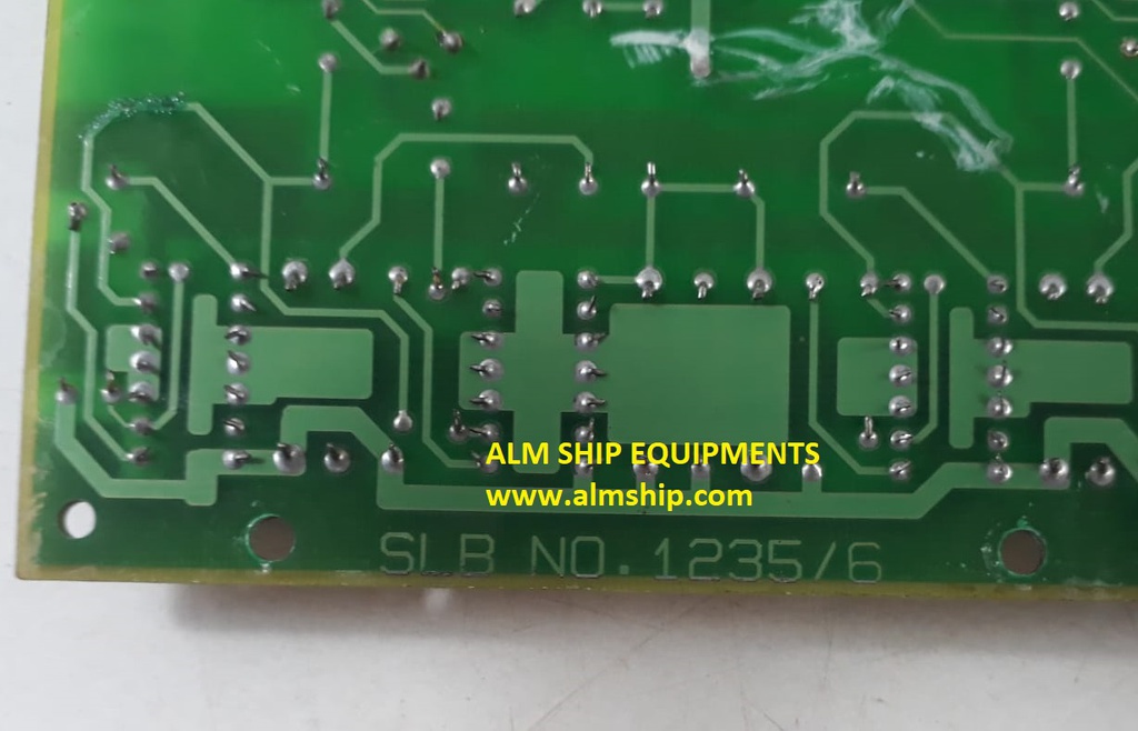 PCB CARD SLB NO.1235/6 USED