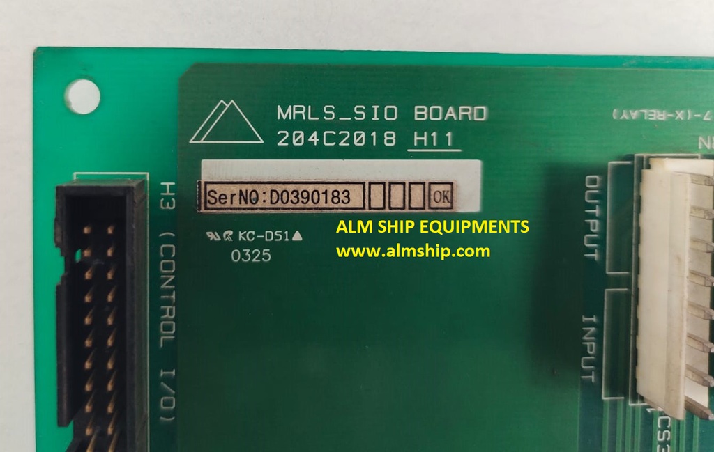 Hyundai Elevator MRLS_SIO 204C2018 H11 Pcb Board