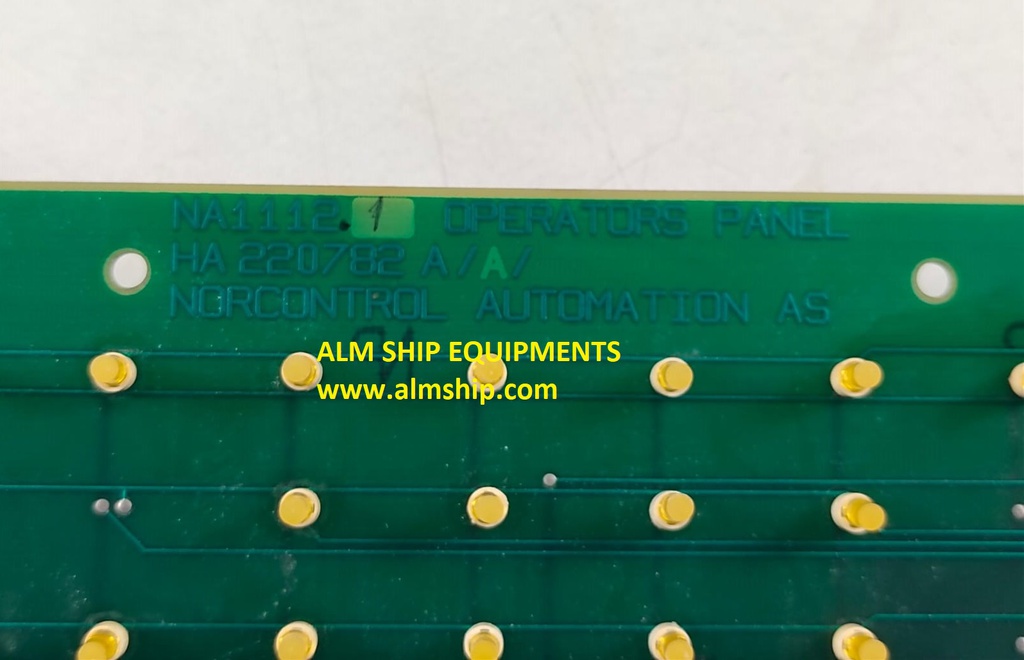 NOR CONTROL OPERATORS PANEL NA1112.1