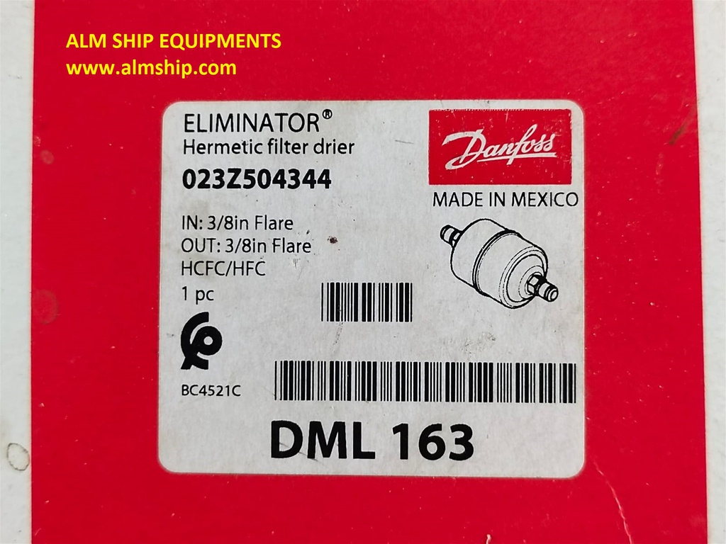 DANFOSS ELIMINATOR DML-163