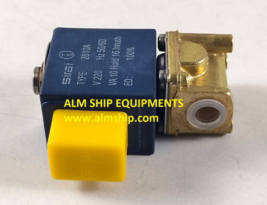 SIRAI SOLENOID VALVE/ELETTROVALVOLA-Z610A