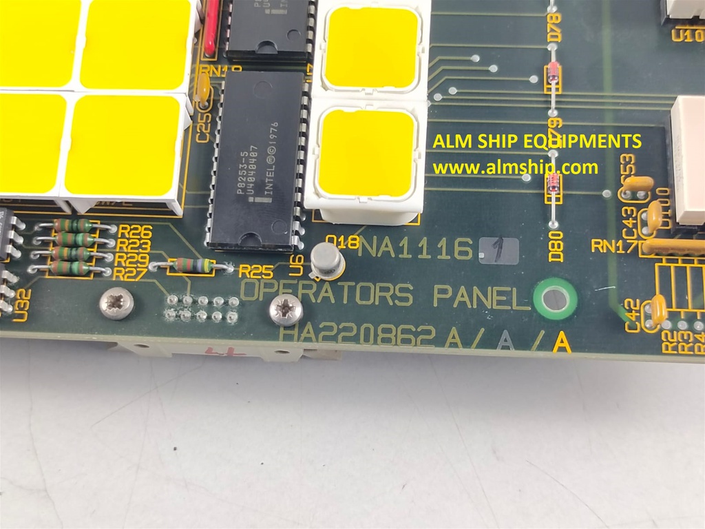 NOR CONTROL AC4/AC7 OPERATORS PANEL NA-1116.1