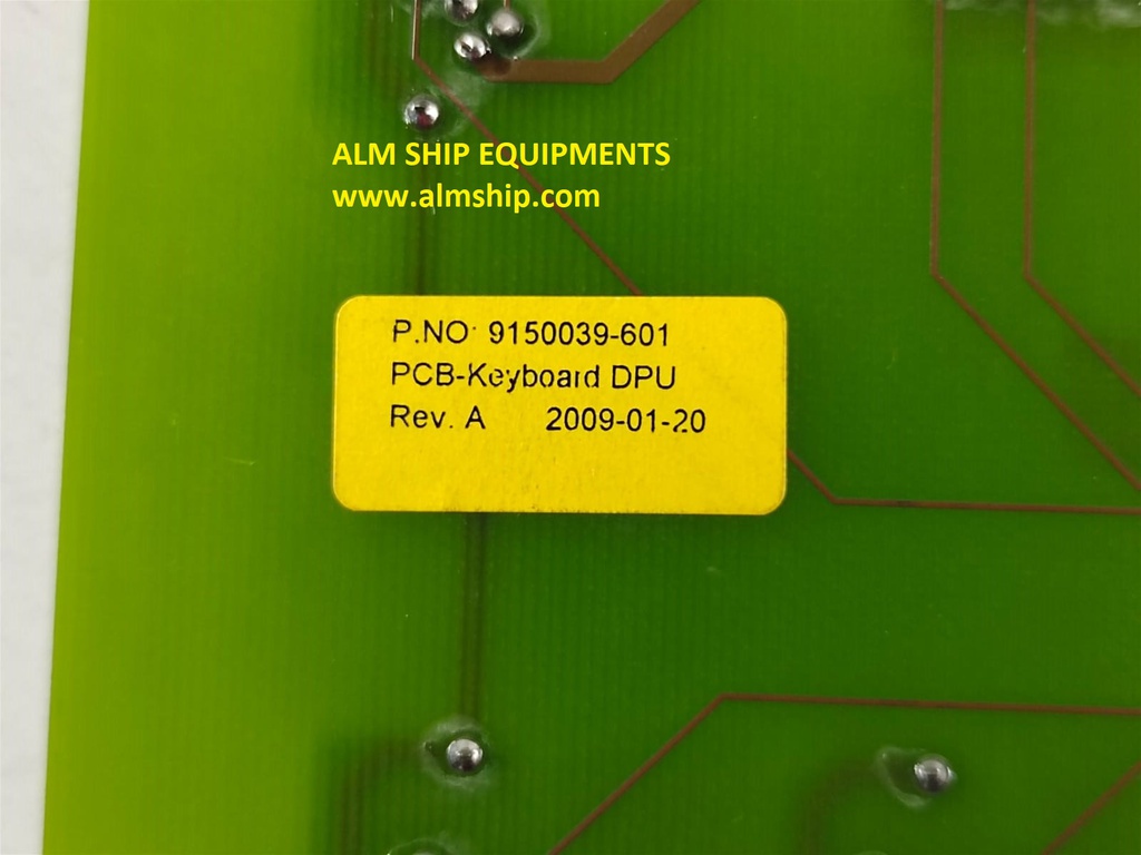 KEYBOARD DPU PCB-SAAB MARINE ELECTRONICS