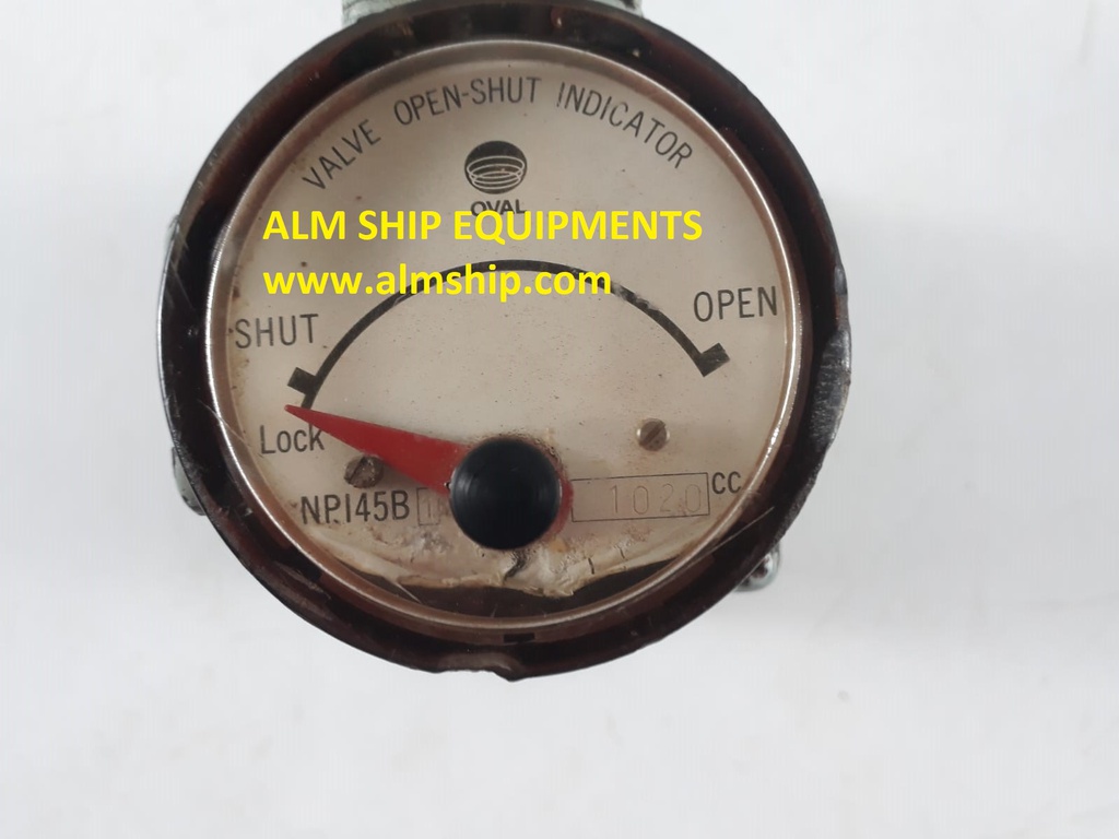 Oval Hydraulic Indicator NPI-45B10 1020 C.C USED