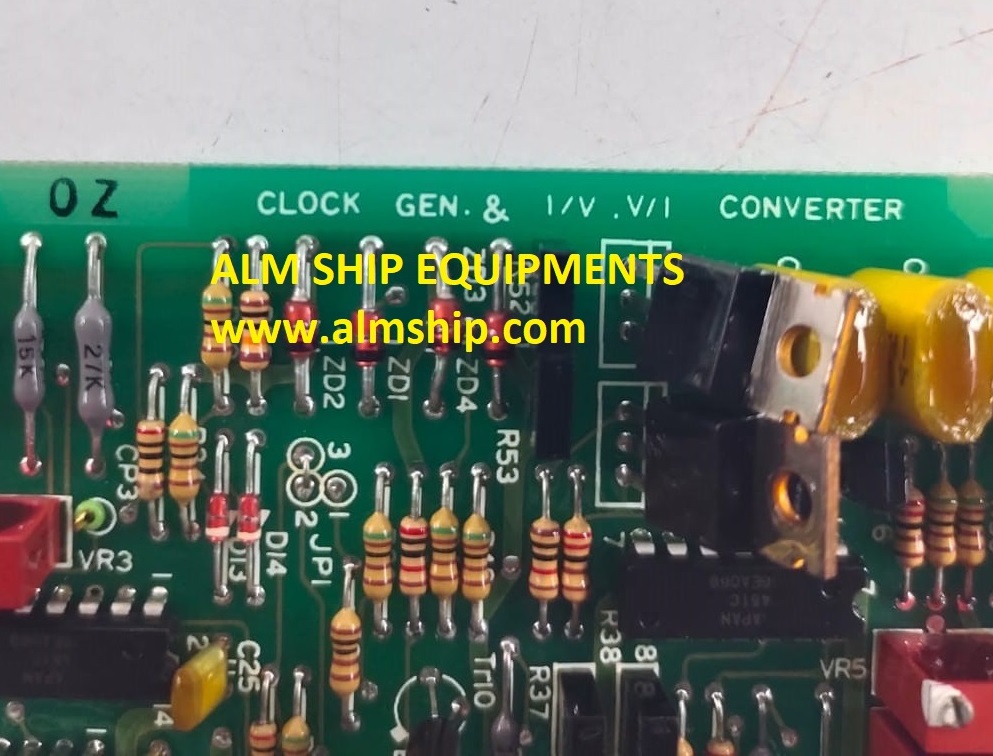 Terasaki ECB-531 K/833/21-001A Clock Gen. &amp; I/V.V/I Converter Pcb Card