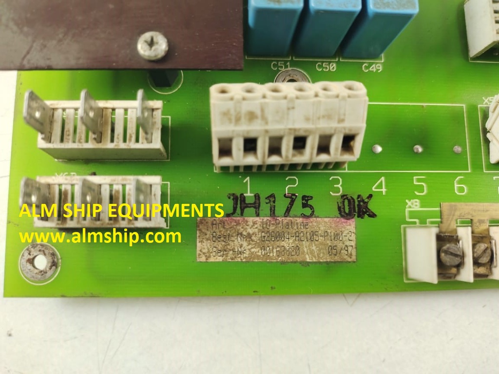 Siemens G26004-A2105-P100-2 IO-Platine Circuit Board