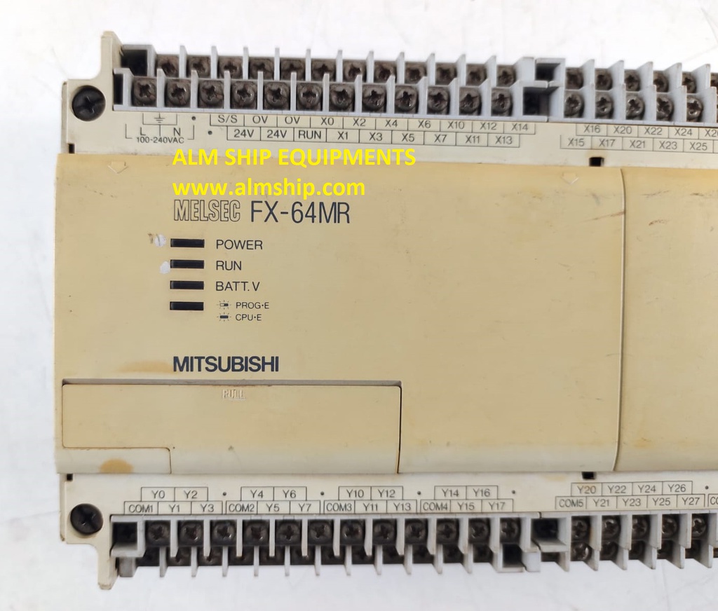 MITSUBISHI PROGRAMMABLE CONTROLLER-FX-64MR-ES/UL