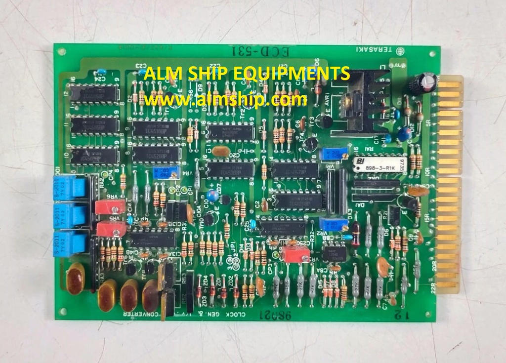 Terasaki ECD-531 K/833/21-001B Clock Gen. &amp; I/V. V/I Converter Pcb Card