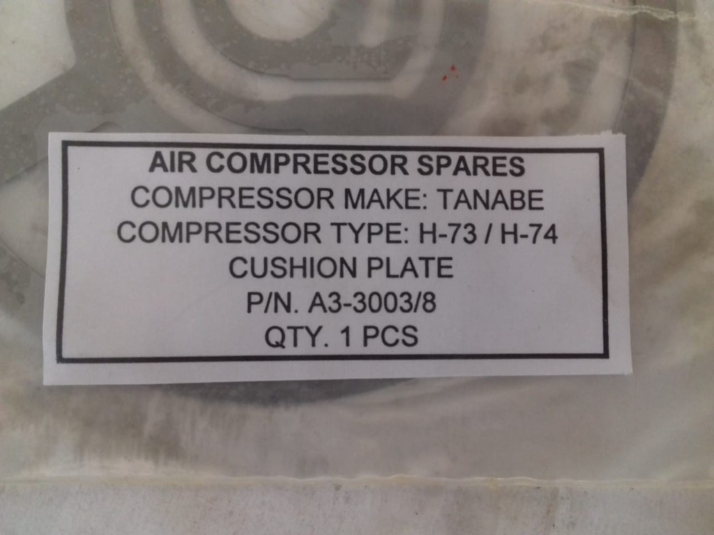 CUSHION PLATE