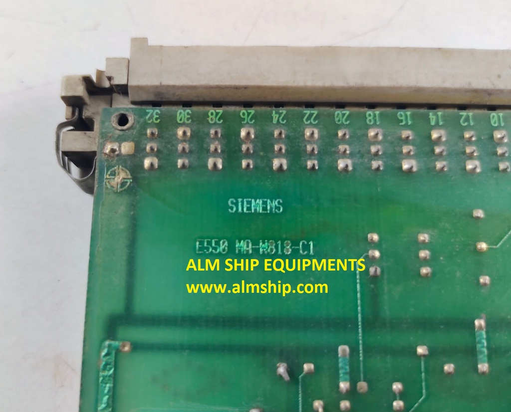 Siemens 6 EM 6 244-0A / E550 MA-W818-C1 Pcb Card