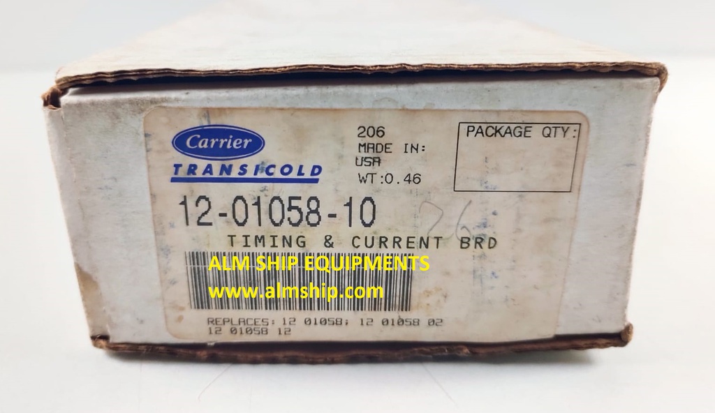 Carrier Transicold 12-01058-10 Timing &amp; Current Brd Pcb Card