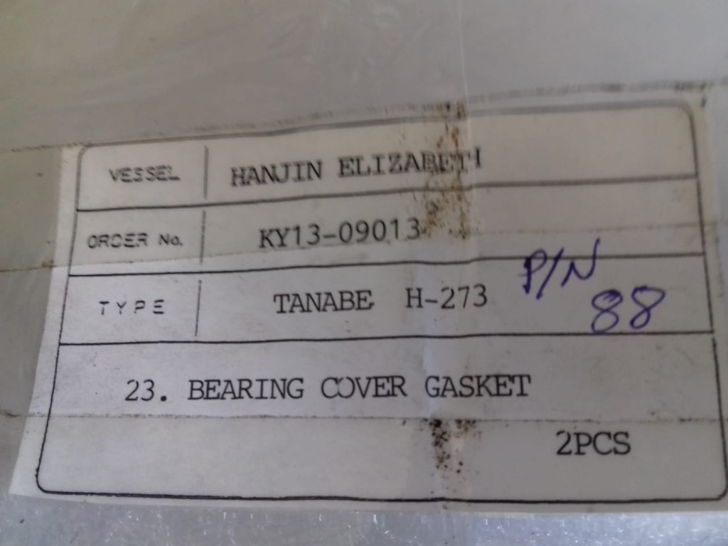 GASKET BEARING COVER