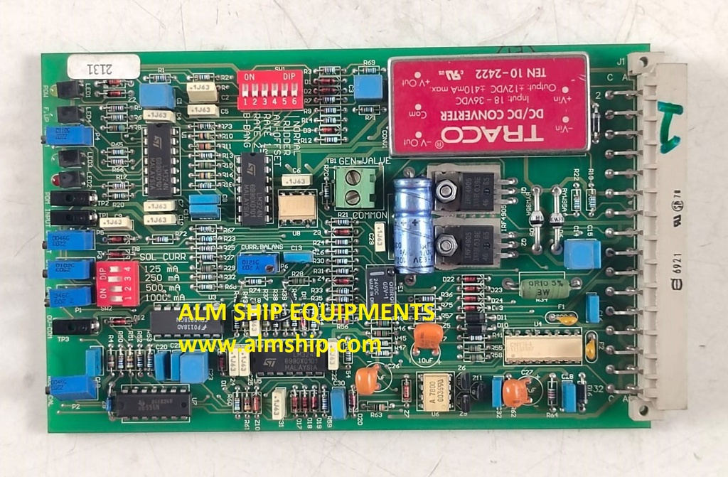 Hirp Controls 73.00.0001.00 Rev-B Pcb Card Repl 181360-0200