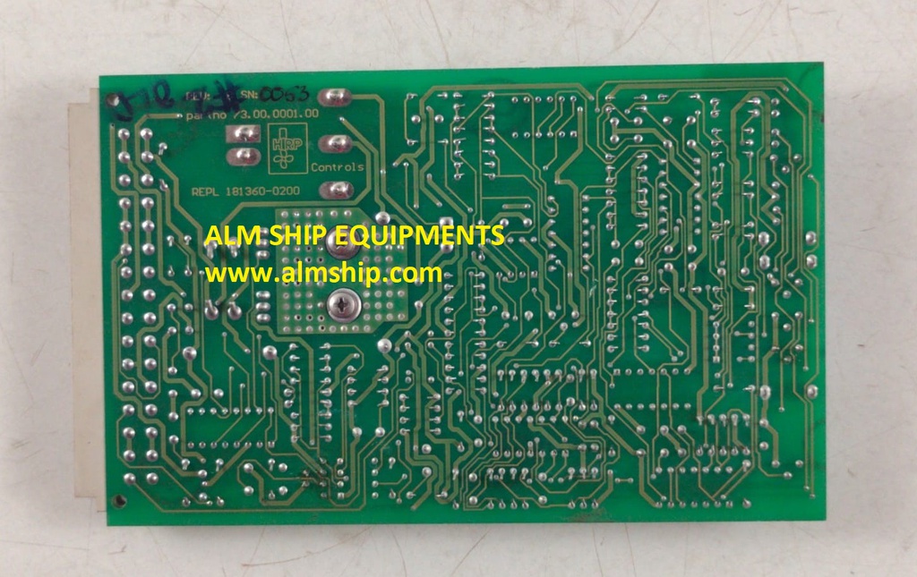 Hirp Controls 73.00.0001.00 Rev-B Pcb Card Repl 181360-0200