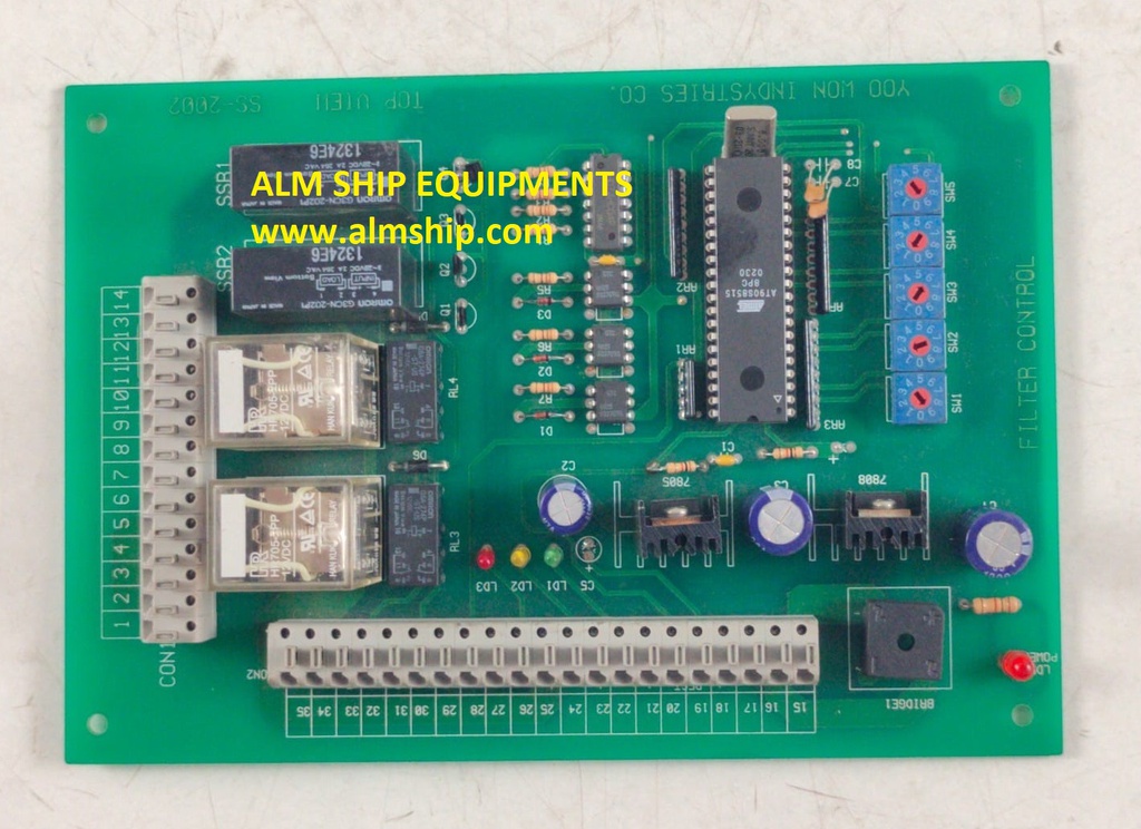 Yoo Won SS-2002 Filter Control Pcb Card