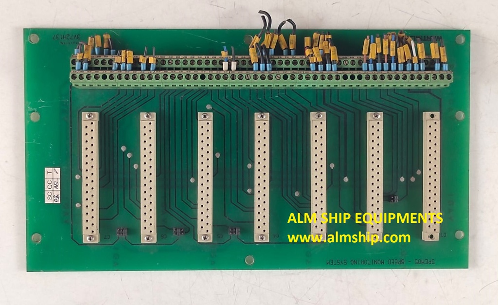 Wartsila Diesel 3V72H137 Spemos-Speed Monitoring System Pcb Card