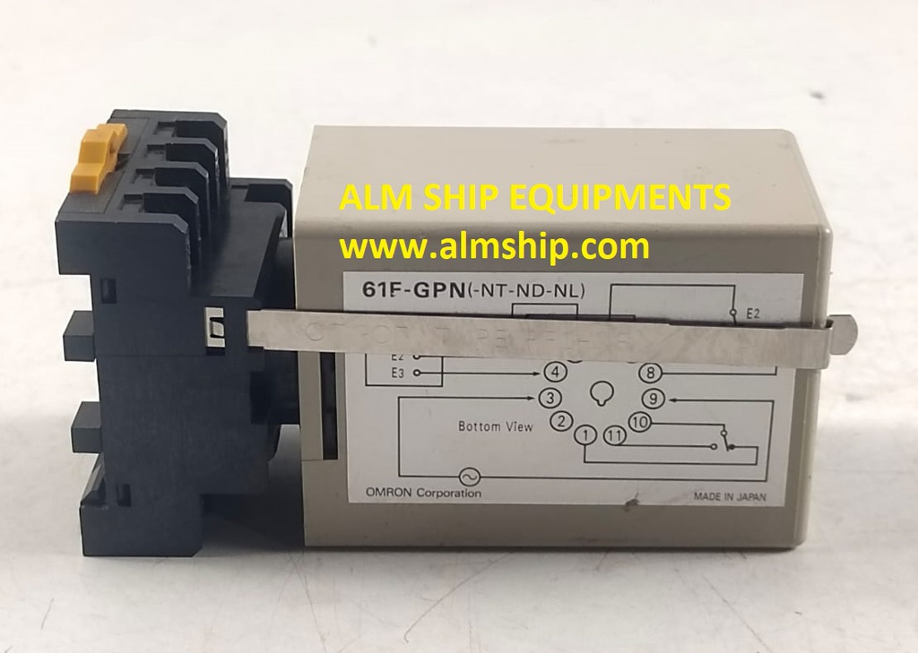 Omron 61F-GP-N Floatless Level Switch 100V (With Socket)