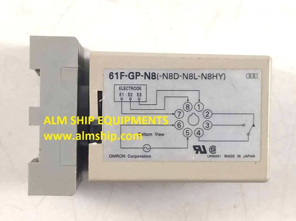Omron 61F-GP-N8 Floatless Level Switch 24V with Socket