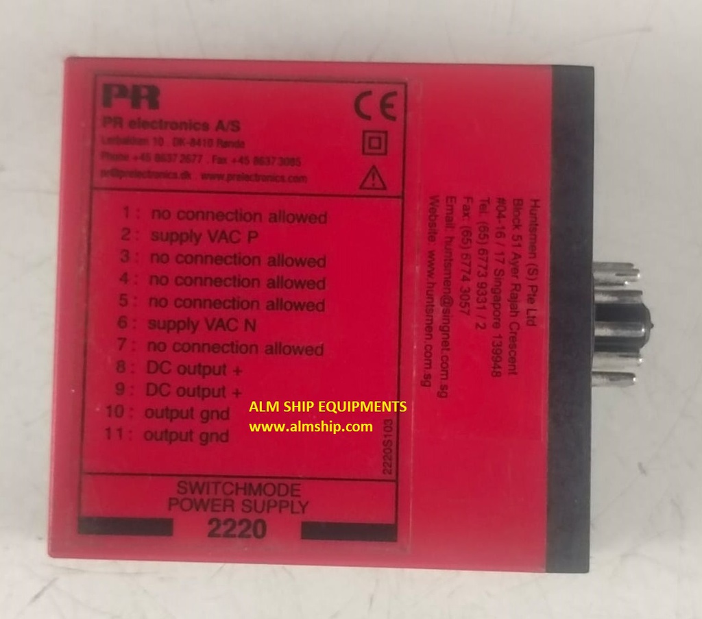 Pr Electronics 2220 B1 / 2220 Switchmode Power Supply