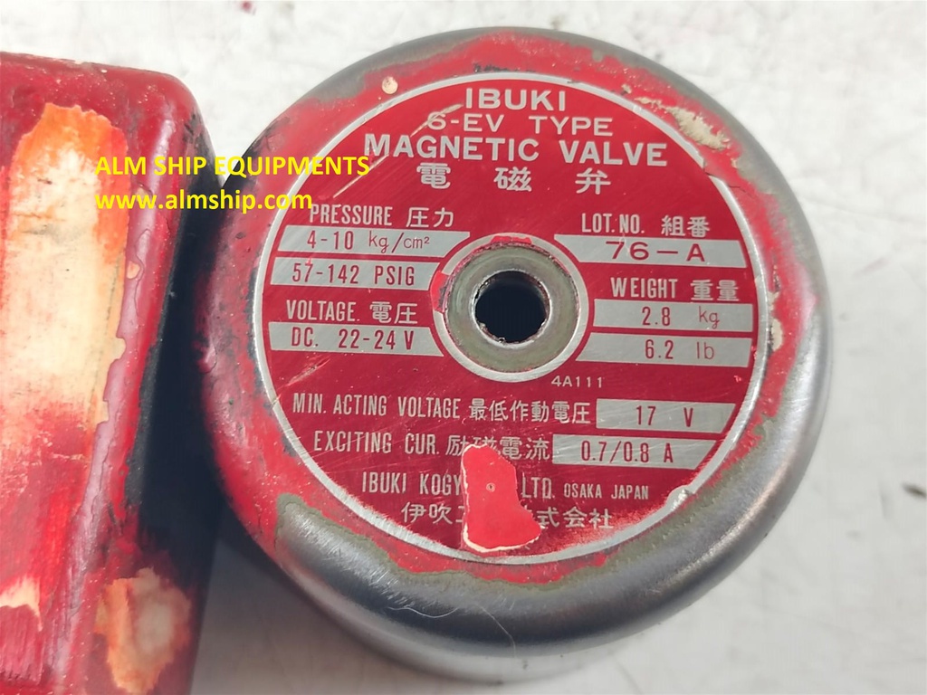 Ibuki Kogyo 6-EV Magnetic Valve