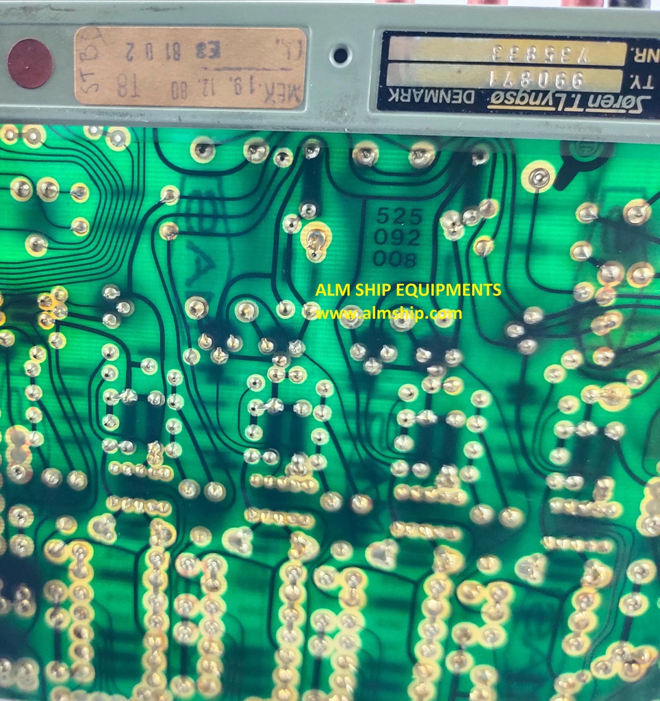 Soren T. Lyngso 990871 Position Error Amp Pcb Card