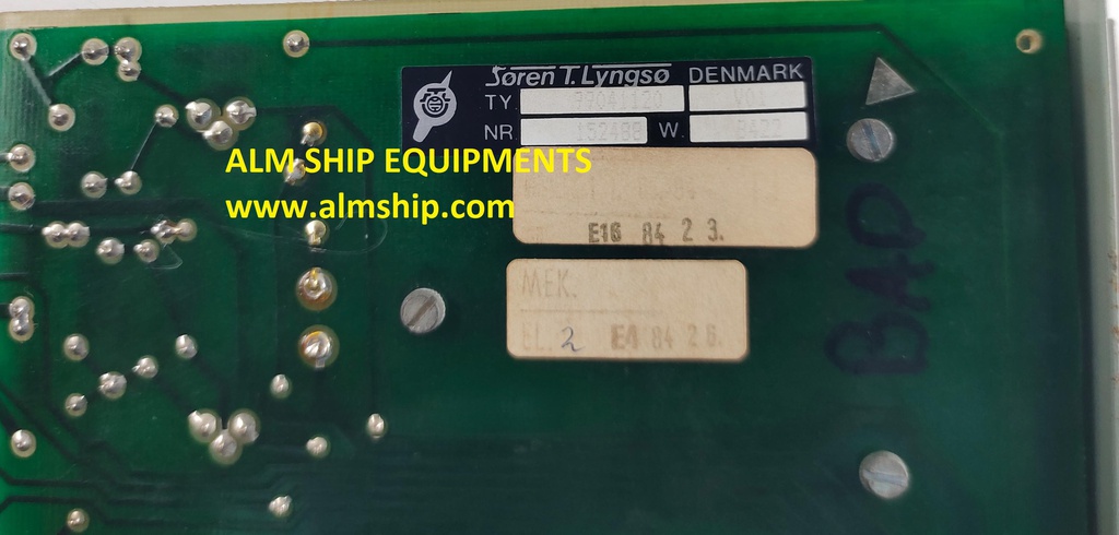 Soren T. Lyngso 99041120 Tacho Adaptor Pcb Card
