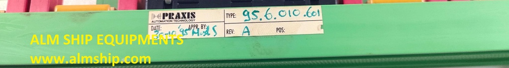 Praxis 95.6.010.601 Processor Board