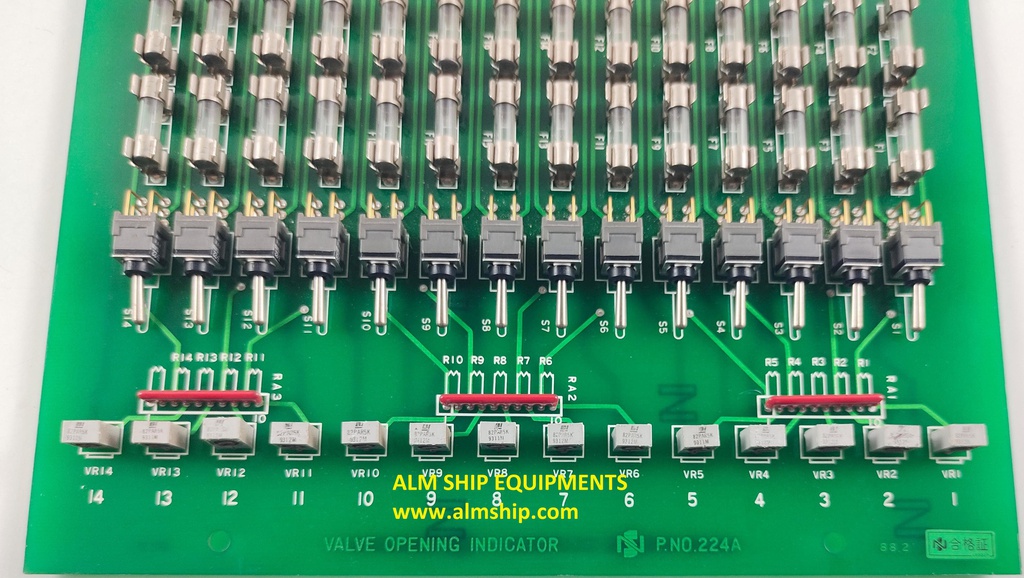 P.NO.224A Valve Opening Indicator Pcb Card