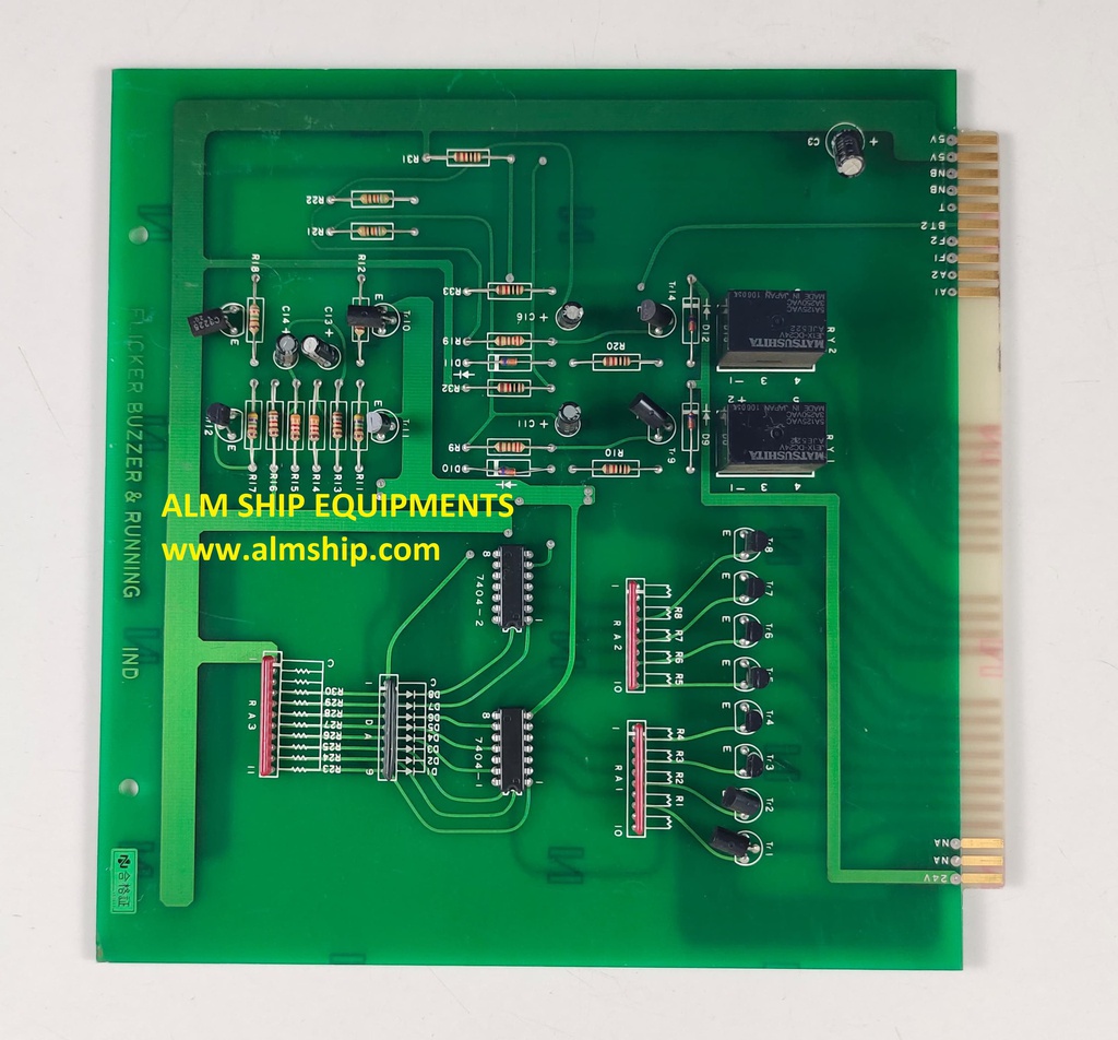 P.NO.209B Flicker Buzzer &amp; Running Ind Pcb Card