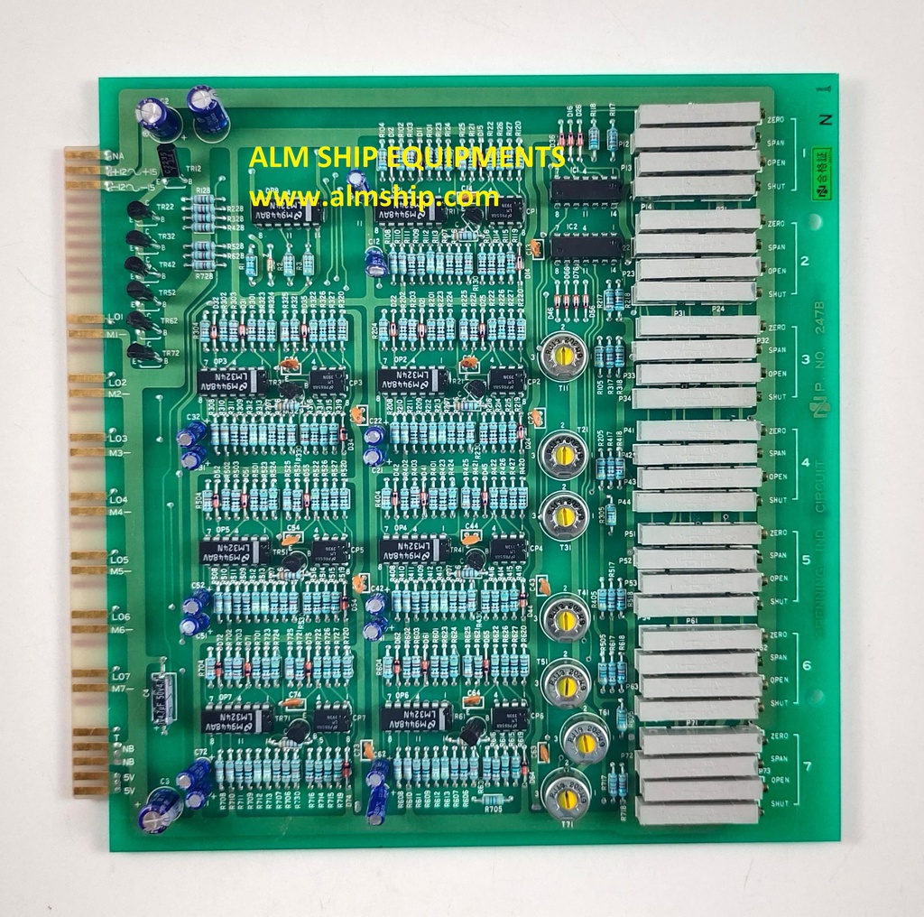 P.NO.247B Opening Ind.Circuit Pcb Card