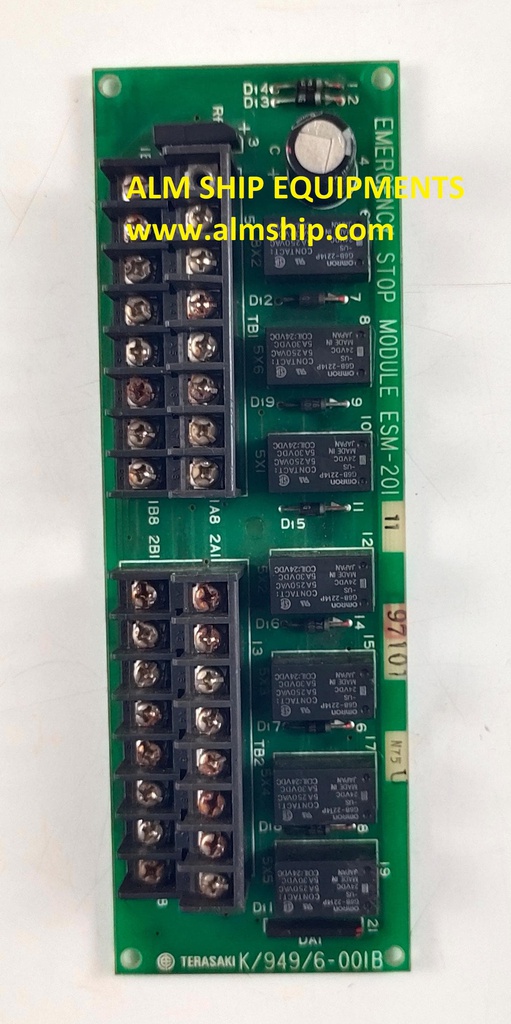 Terasaki ESM-201 K/949/6-001B Emergency Stop Module