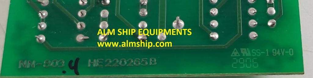 NOR CONTROL ANALOG INPUT/OUTPUT NN-803.4