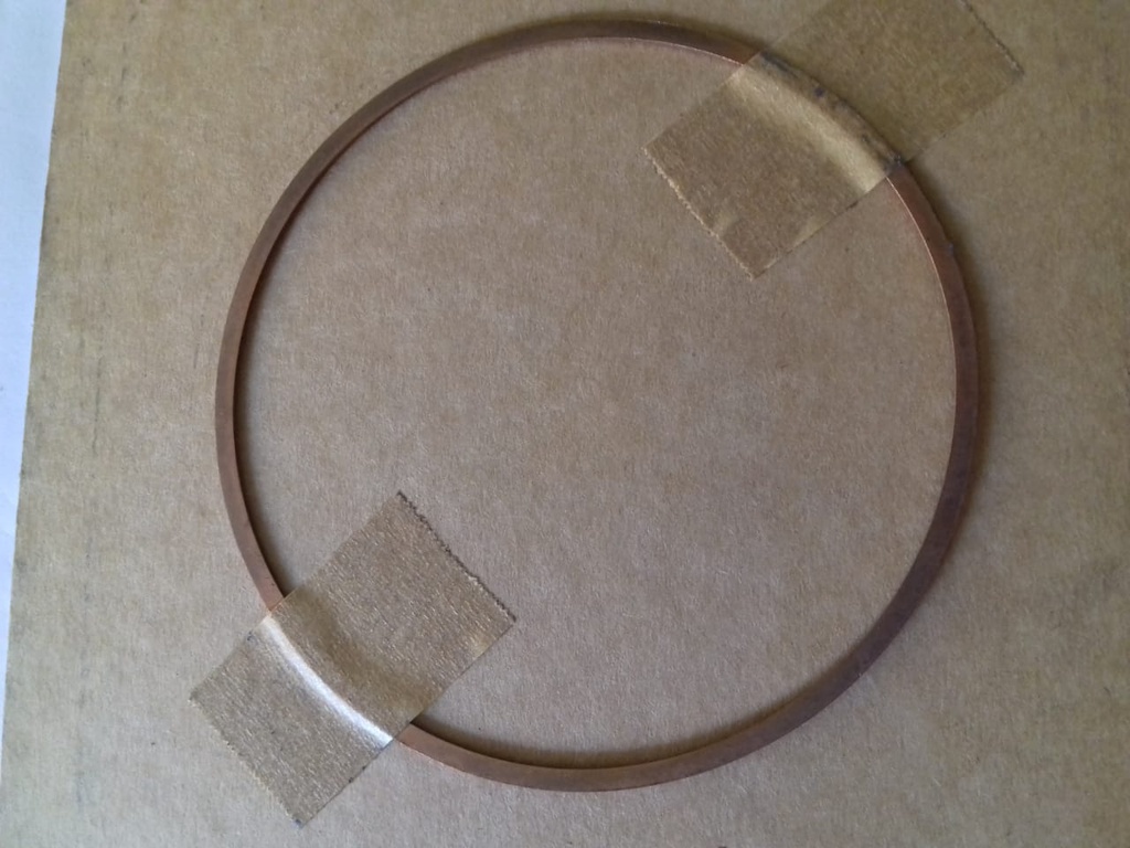 COPPER VALVE GASKET 1ST STAGE SUC/DEL ID-103 OD-111