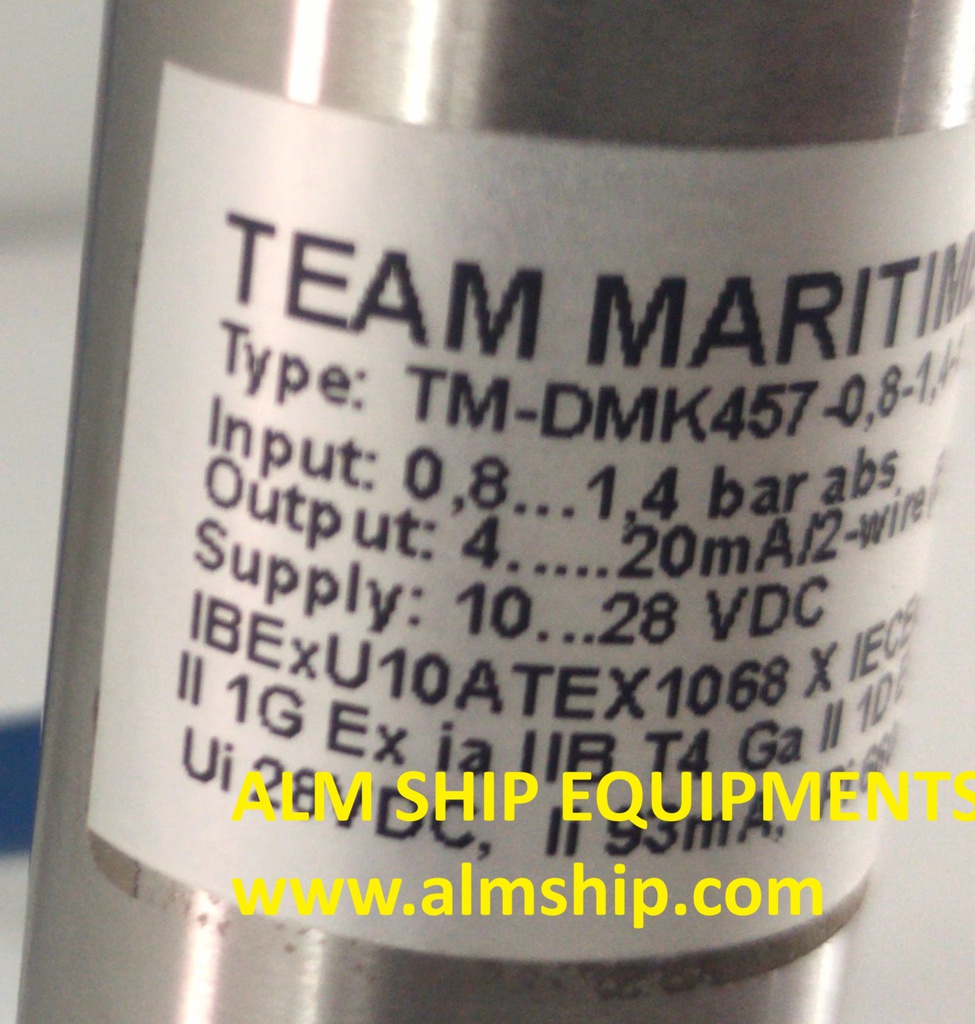 TEAM MARITIME TM-DMK457-0,8-1,4-1 INTERTGASS PRESSURE SENSOR