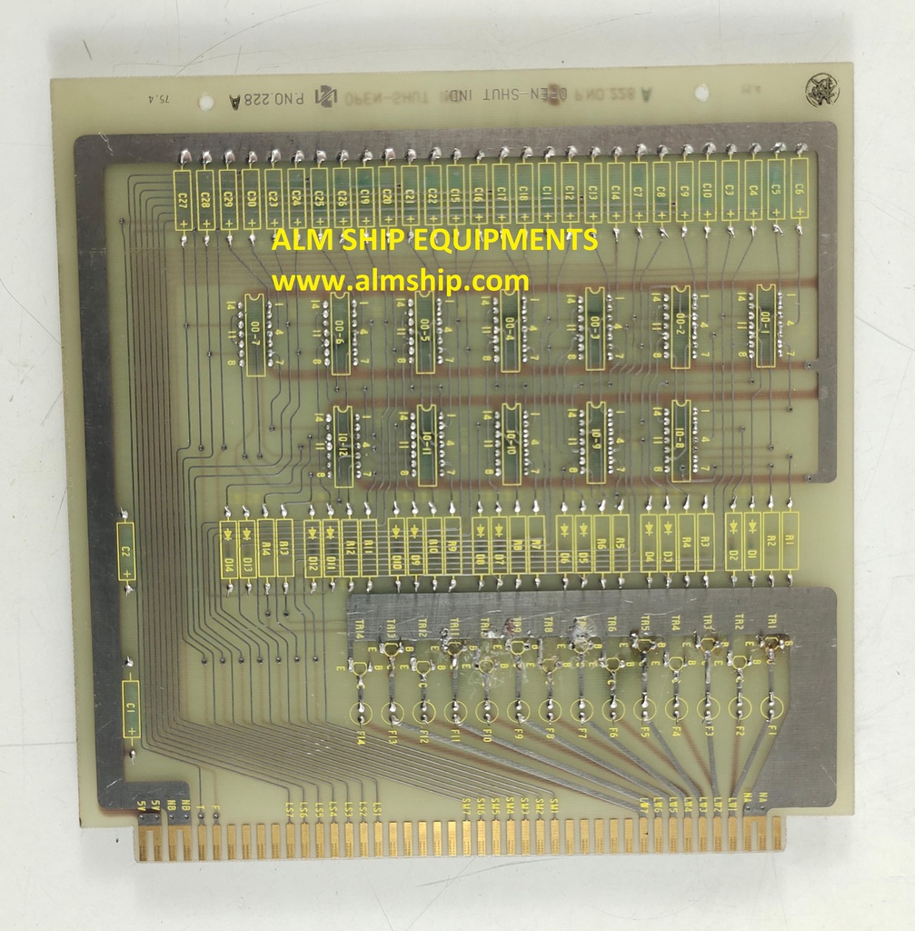 OPEN-SHUT INDICATOR PCB CARD P.NO.228A