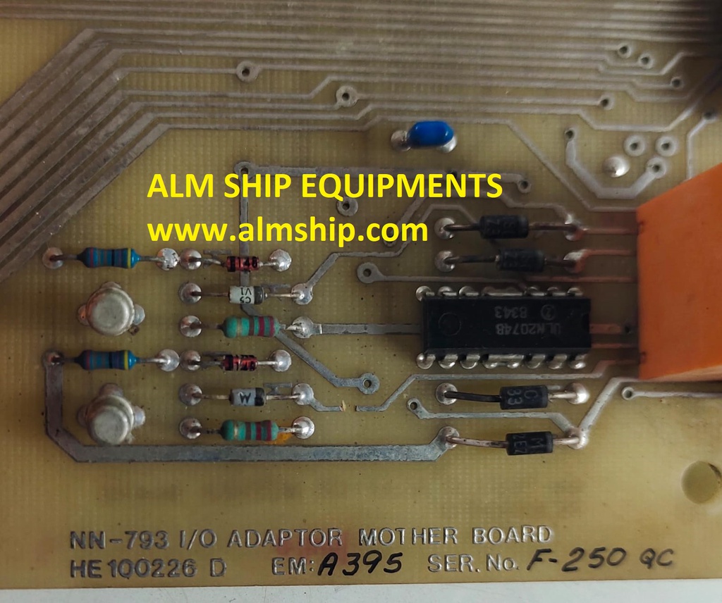 NOR CONTROL NN-793 I/O ADAPTOR MOTHER BOARD