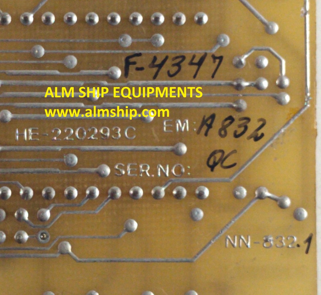 NOR CONTROL NN-832.1 PCB CARD