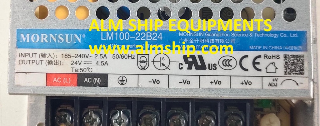 MORNSUN LM100-22B24 POWER SUPPLY