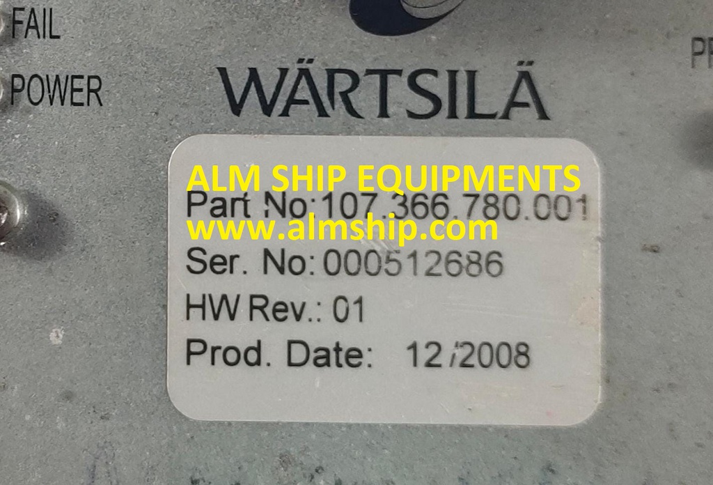 WARTSILA 107.366.780.001 MODULE